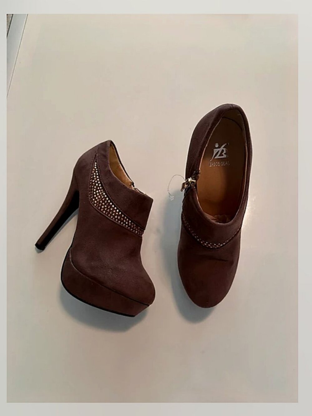New EASOS gear platform, brown heel size6 1/2